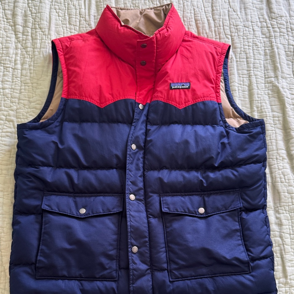 Patagonia Slingshot Down Vest Like New - Large
